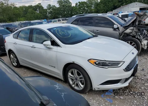 2018 Ford Fusion Se Hybrid from USA, damaged, VIN 3FA6P0LU2JR118689